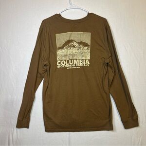 Columbia Sportswear Company Longsleeve Shirt Size Large Color‎ Brow